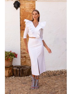 Vestido Amalia Blanco_roto