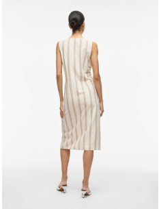 Viprisilla Midi Dress Beige 2