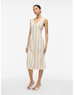 Viprisilla Midi Dress Beige