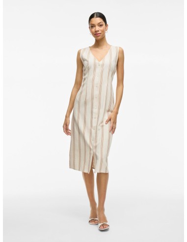 Viprisilla Midi Dress Beige