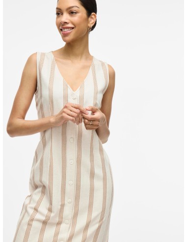 Viprisilla Midi Dress Beige