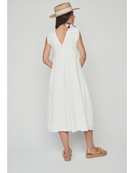 Vestido Reunzo Crudo