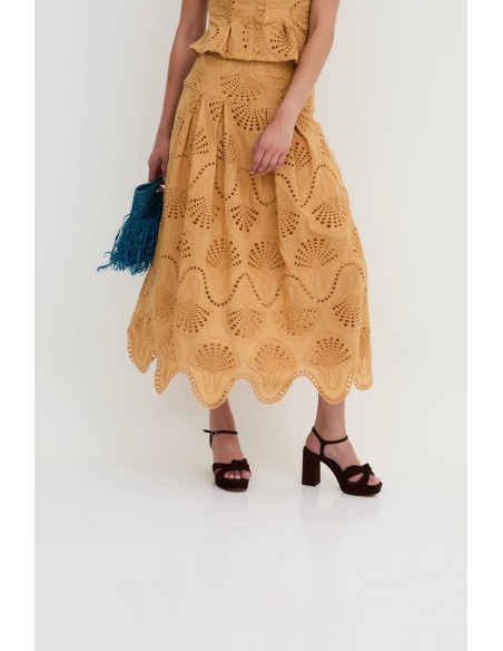 Falda Carmen Brazilia Ambar