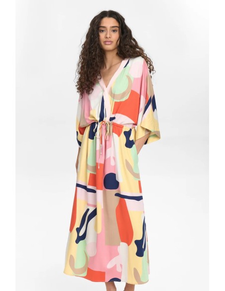 Vestido Nuulrika Flamingo-pink