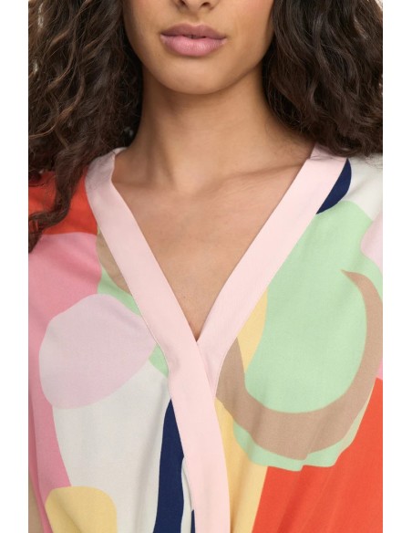 Vestido Nuulrika Flamingo-pink