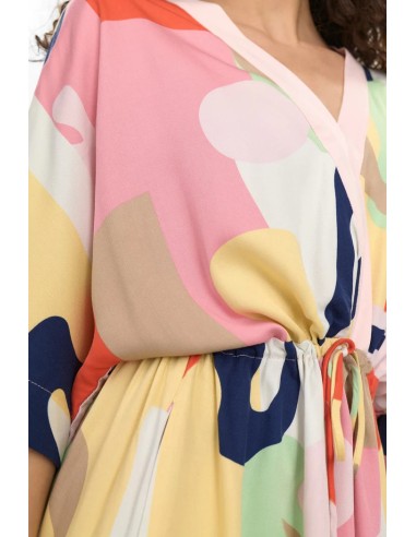 Vestido Nuulrika Flamingo-pink