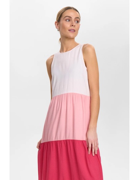 Nuprimrose Dress Rosa/naranja