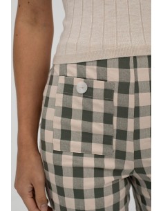 Pantalon Malasa?a Verde-oscuro 2