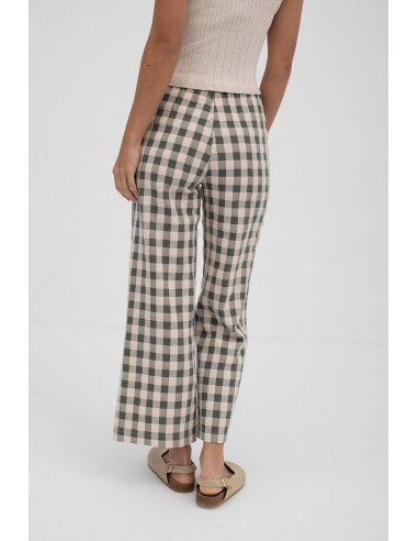 Pantalon Malasa?a Verde-oscuro