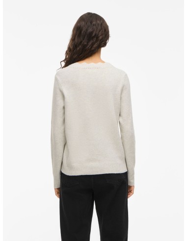 Jersey Vinikolina Vneck Suplightnatural