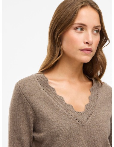 Jersey Vinikolina Vneck Falcon/melange