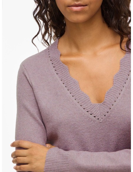 Jersey Vinikolina Vneck Toadstool