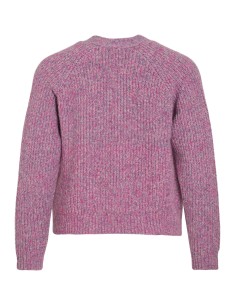 Visposa Vneck Knit Cardigan Sangria 2