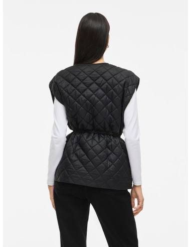 Vibenji Quilted Vest Black
