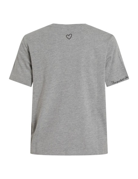 Videddy Oneck Tshirt Light_grey