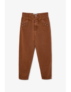 Jeans Corse Tachas Camel 2