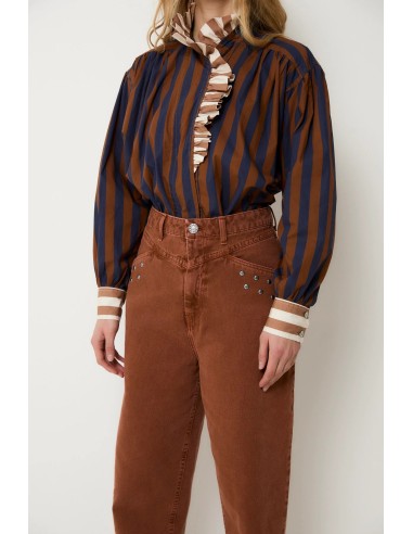 Jeans Corse Tachas Camel