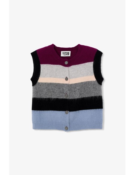 Chaleco Nagoya Punto Gris