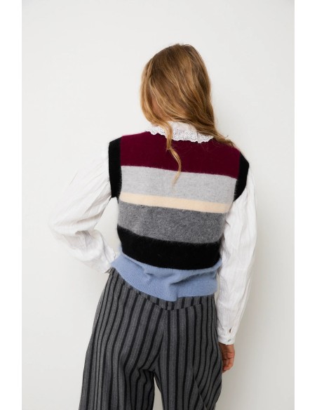 Chaleco Nagoya Punto Gris