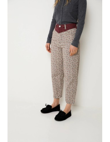 Jeans Corse Plumero Crudo