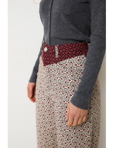 Jeans Corse Plumero Crudo