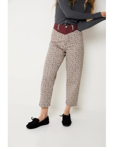 Jeans Corse Plumero Crudo