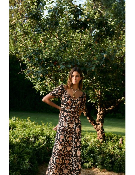 Top Olivia Indiana Negro