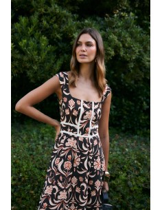 Vestido Corse Indiana Negro 2