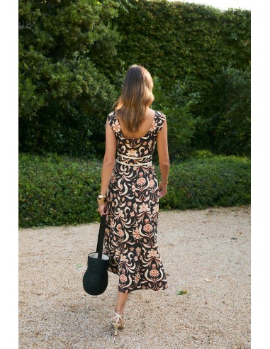 Vestido Corse Indiana Negro