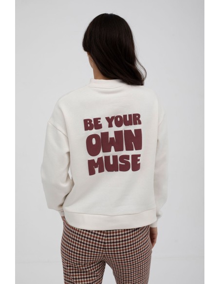 Sudadera Cimadevilla Crudo