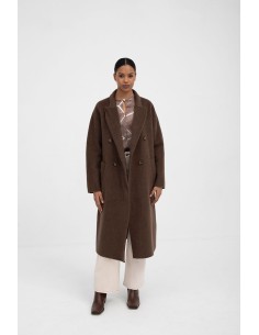 Abrigo Louvre Chocolate