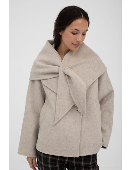 Abrigo Maraias Beige