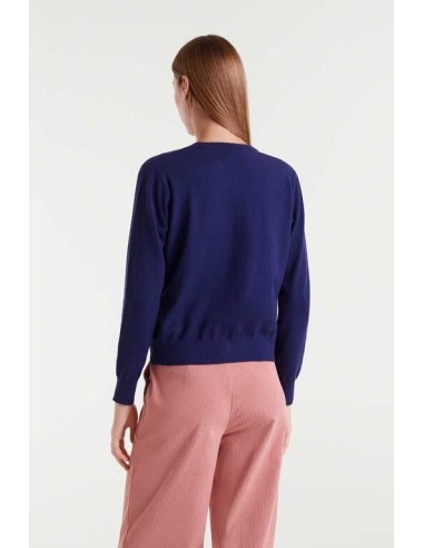 Jersey Print Corazon Navy