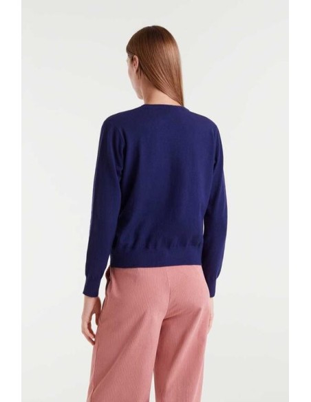 Jersey Print Corazon Navy