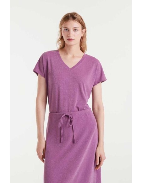 Camiseta Shinny Lila