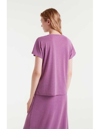 Camiseta Shinny Lila