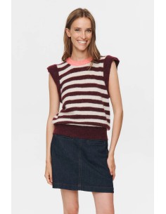 Chaleco Nuciara Riette Stripe Winetasting