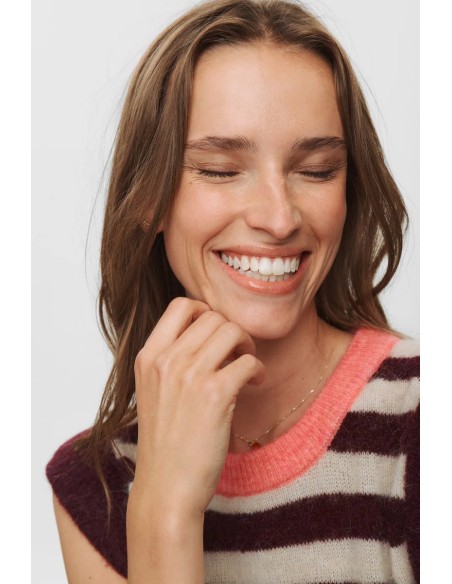 Chaleco Nuciara Riette Stripe Winetasting