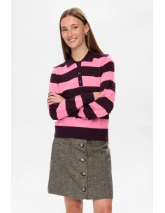 Jersey Nuchia Polo Pink-lemonade