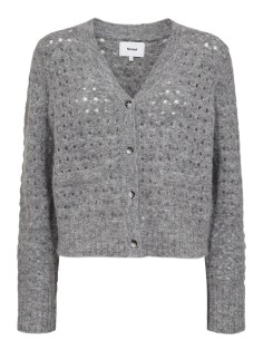 Chaqueta Nuriette Dot Pointelle Medium-grey