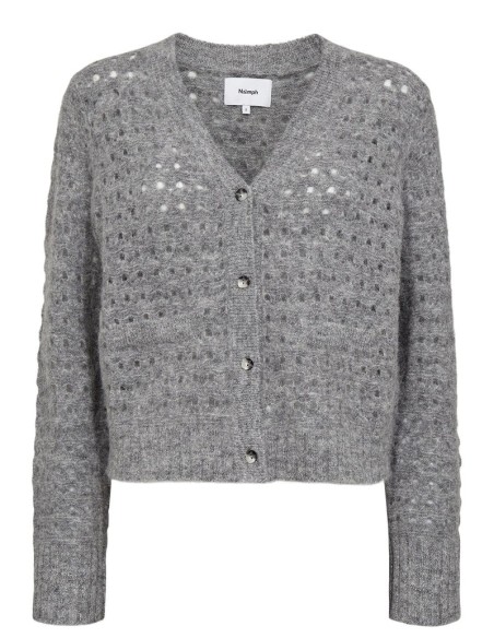 Chaqueta Nuriette Dot Pointelle Medium-grey