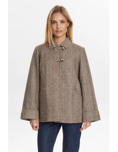 Nuraven Jacket Black/coffee