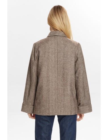 Nuraven Jacket Black/coffee