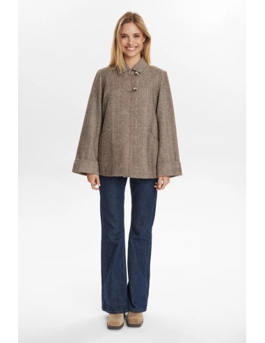 Nuraven Jacket Black/coffee