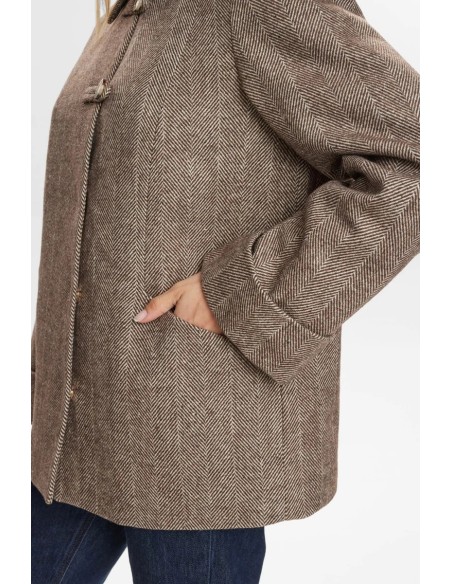 Nuraven Jacket Black/coffee