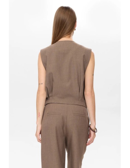 Nushelly Waiscoat Brownlentil