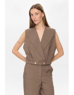 Nushelly Waiscoat Brownlentil