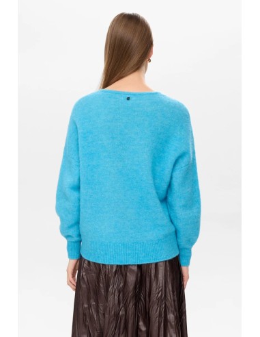 Nuriette V-neck Pullover Aquarius
