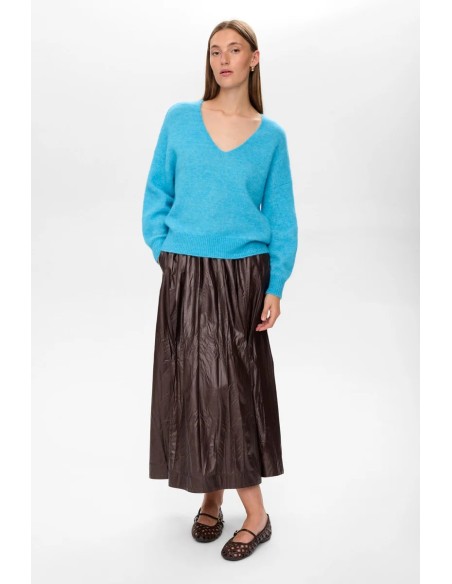 Nuriette V-neck Pullover Aquarius