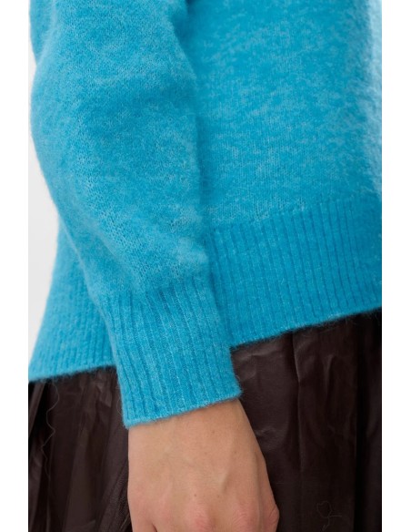 Nuriette V-neck Pullover Aquarius